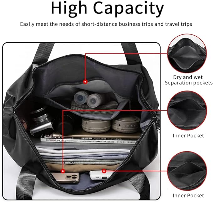 VoyageFlex™: The Ultimate Foldable Travel Tote Bag