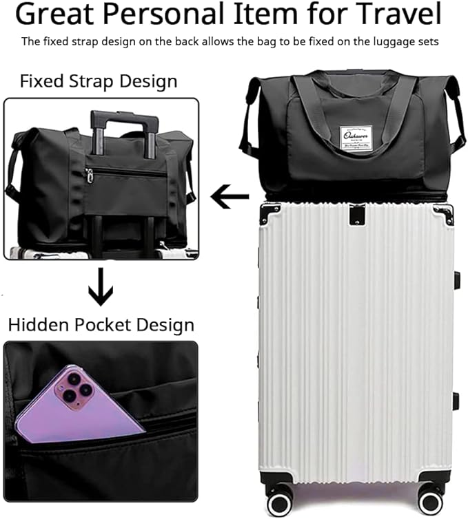 VoyageFlex™: The Ultimate Foldable Travel Tote Bag