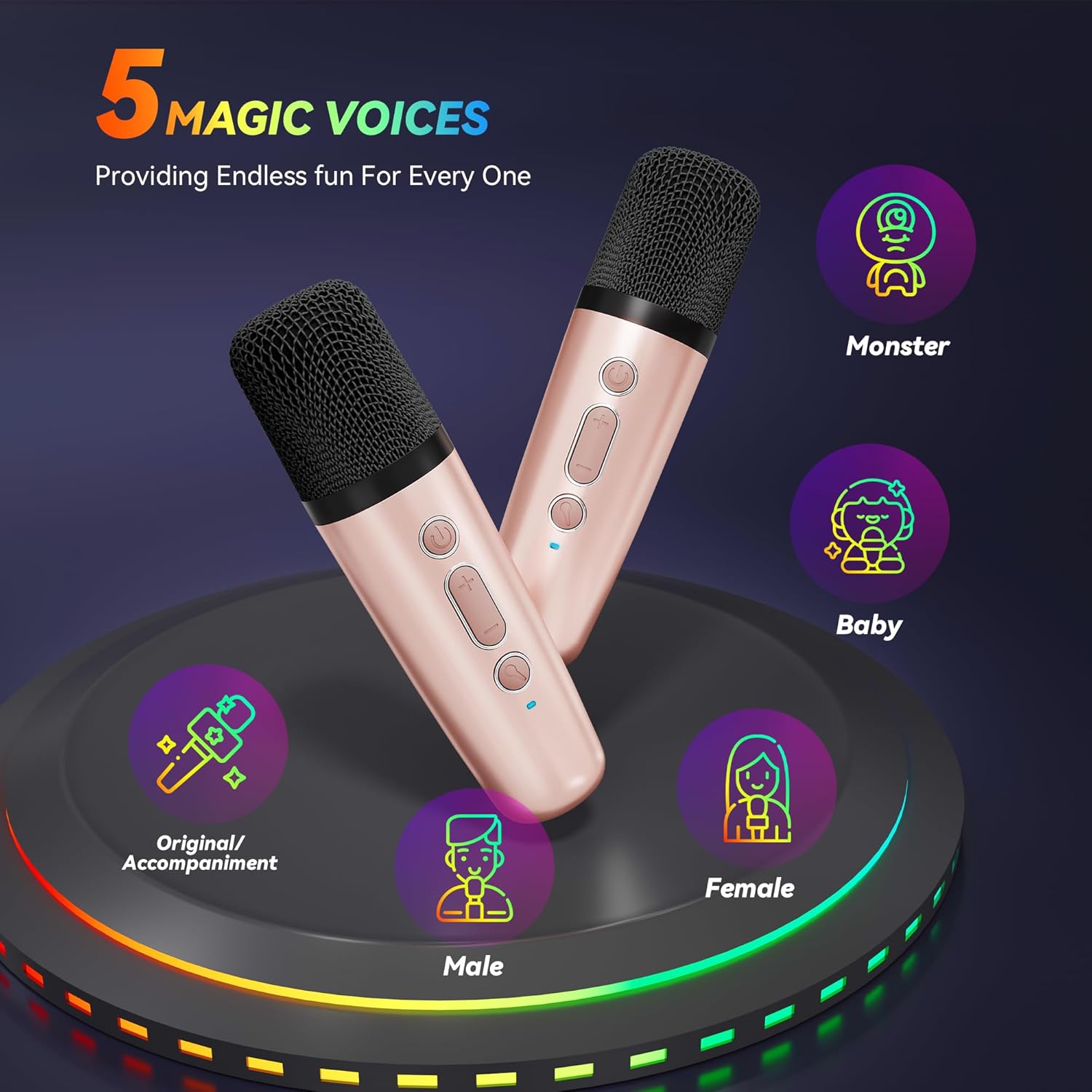 EchoJoy™: Mini-Karaoke für großen Spaß 