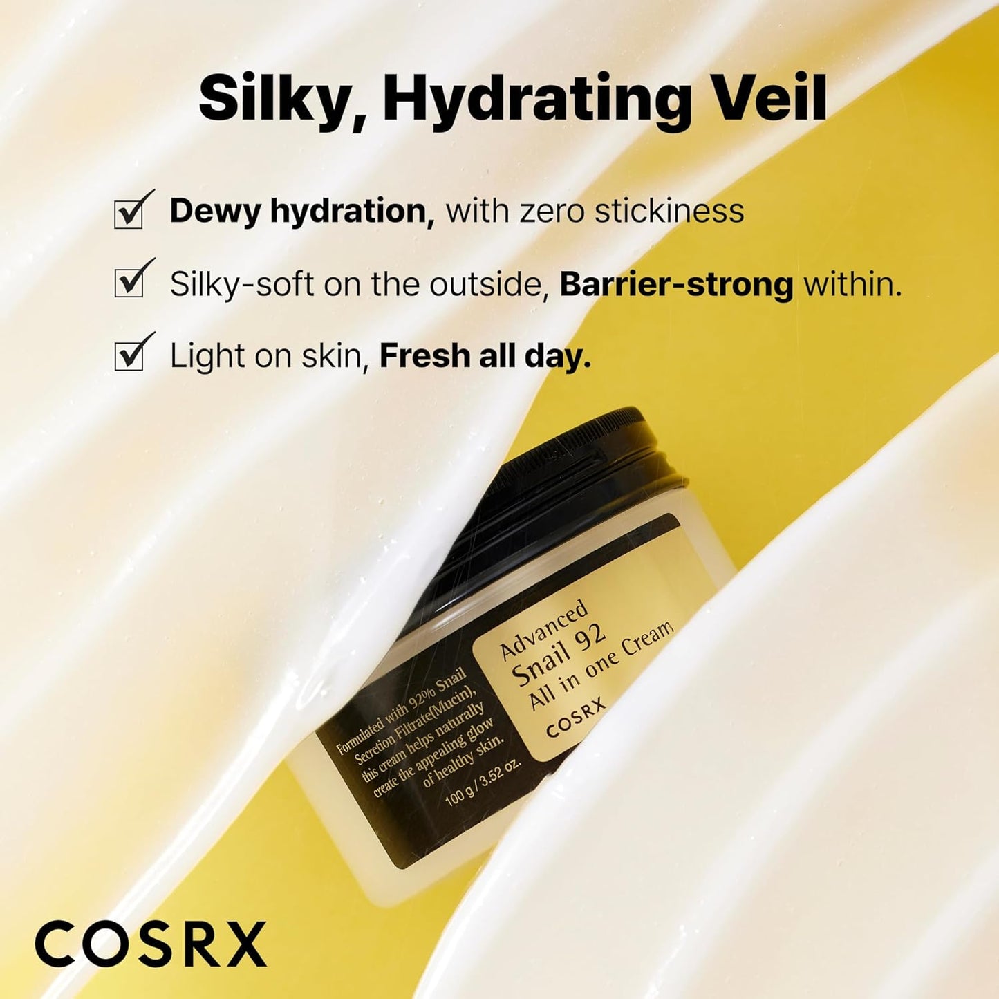 Snail Cream for Radiance & Repair