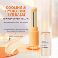 Vitamin C Eye Balm Anti-Wrinkle Moisturizing Eye Bag Removal Dark Circles Reduce Fine Lines  Brightening Eye Cream Stick