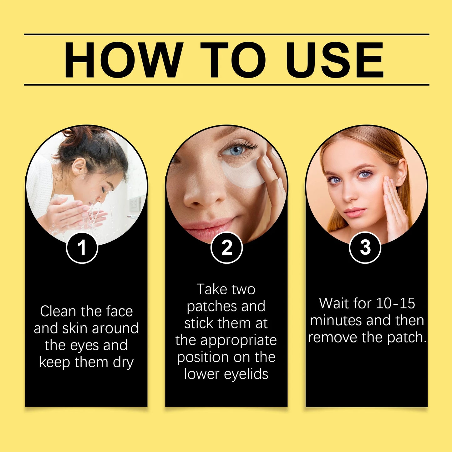 Snail Essence Eye Patches Dark Circles and Wrinkles Hydrating Under Eye Mask Deep Moisture Anti Aging Rejuvenating Gel Pads60pcs