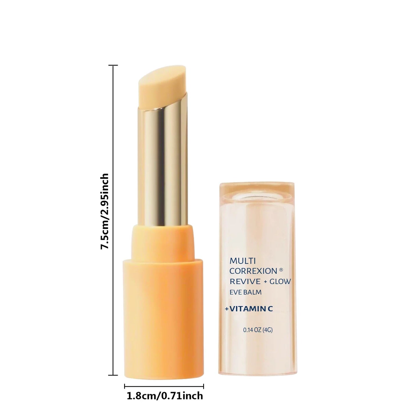 Vitamin C Eye Balm Anti-Wrinkle Moisturizing Eye Bag Removal Dark Circles Reduce Fine Lines  Brightening Eye Cream Stick