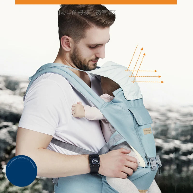 CuddleNest™: Die ergonomische Babytrage für jede Phase 