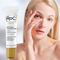 ROC Retinol Eye Cream For Dark Circles & Puffy Eyes Centella Nourish Improvement Eye Dry Skin Moisturizing Eye Skin Cream