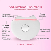 LumiSculpt™: EMS Gua Sha for Lift, Contour & Drainage