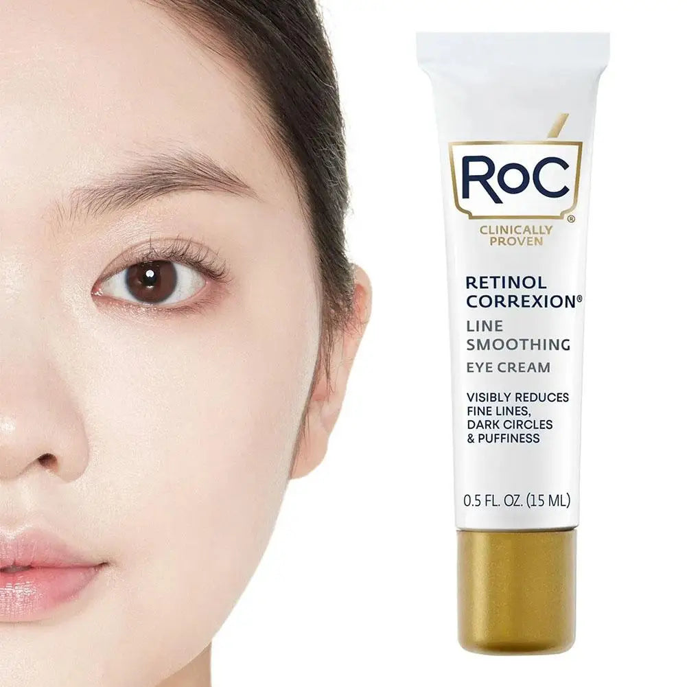 ROC Retinol Eye Cream For Dark Circles & Puffy Eyes Centella Nourish Improvement Eye Dry Skin Moisturizing Eye Skin Cream
