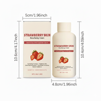 Strawberry Rejuvenating Body Cream Dimensions