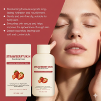 Strawberry Rejuvenating Body Cream Moisturizing Formula