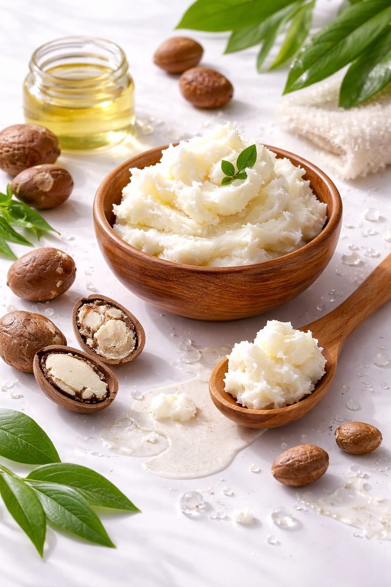 Shea butter for Strawberry Rejuvenating Body Cream