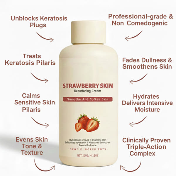 SilkBerry™: Advanced Triple-Acid Complex for Keratosis Pilaris