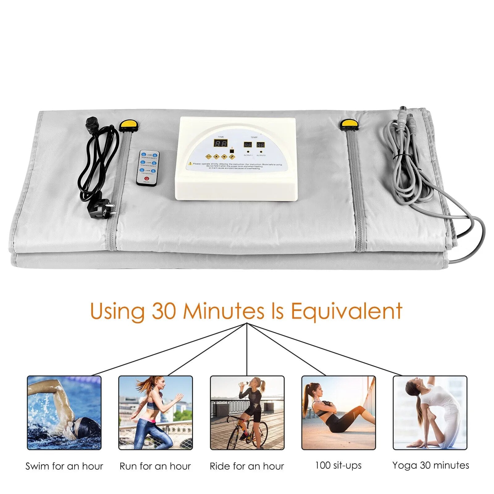 SweatSculpt™: Infrared Sauna Blanket for Detox and Recovery